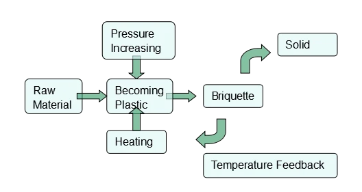 BBQ Factory supplier sawdust briquette machine briquette press