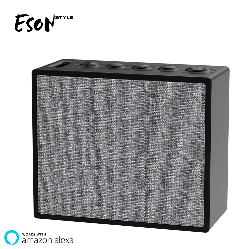 Eson Style new arrival Best seller 2019 Voice Controlled Speakers  3.7V 1000mAH Alexa Speaker
