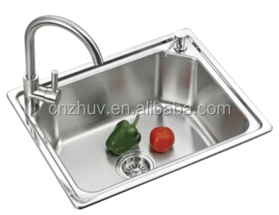 High Quality Undermount Kitchen 304 Multifunction Stainless Steel Sink with Trash Bin