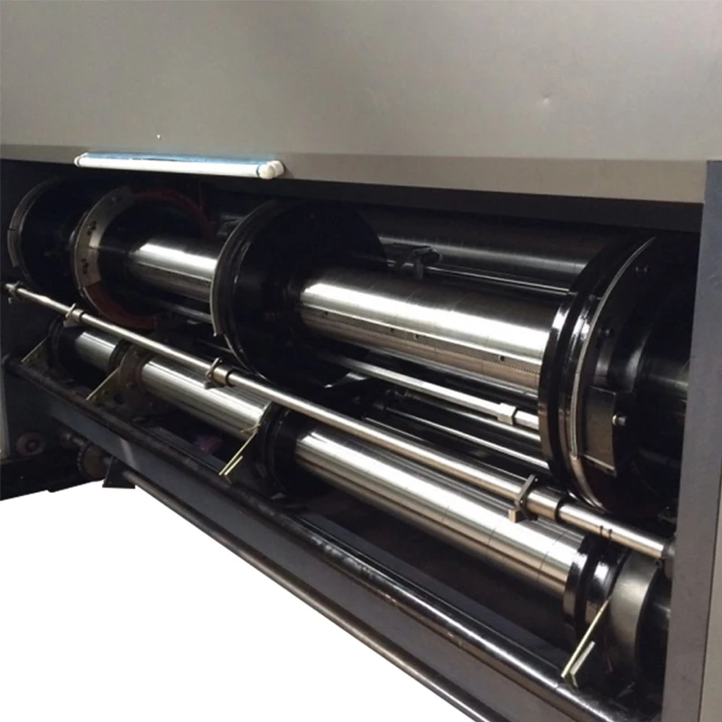 RS4 Rotary Chain Feeding Slotting Machine / corrugated cardboard creasing slotter machine / carton box making machine