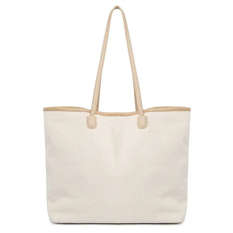 
Qetesh Wholesale Organic Cotton Custom Canvas Tote Shopping Bag 