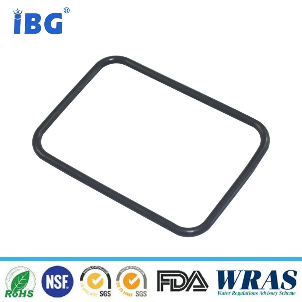 Machine use FKM material rubber rectangular o ring