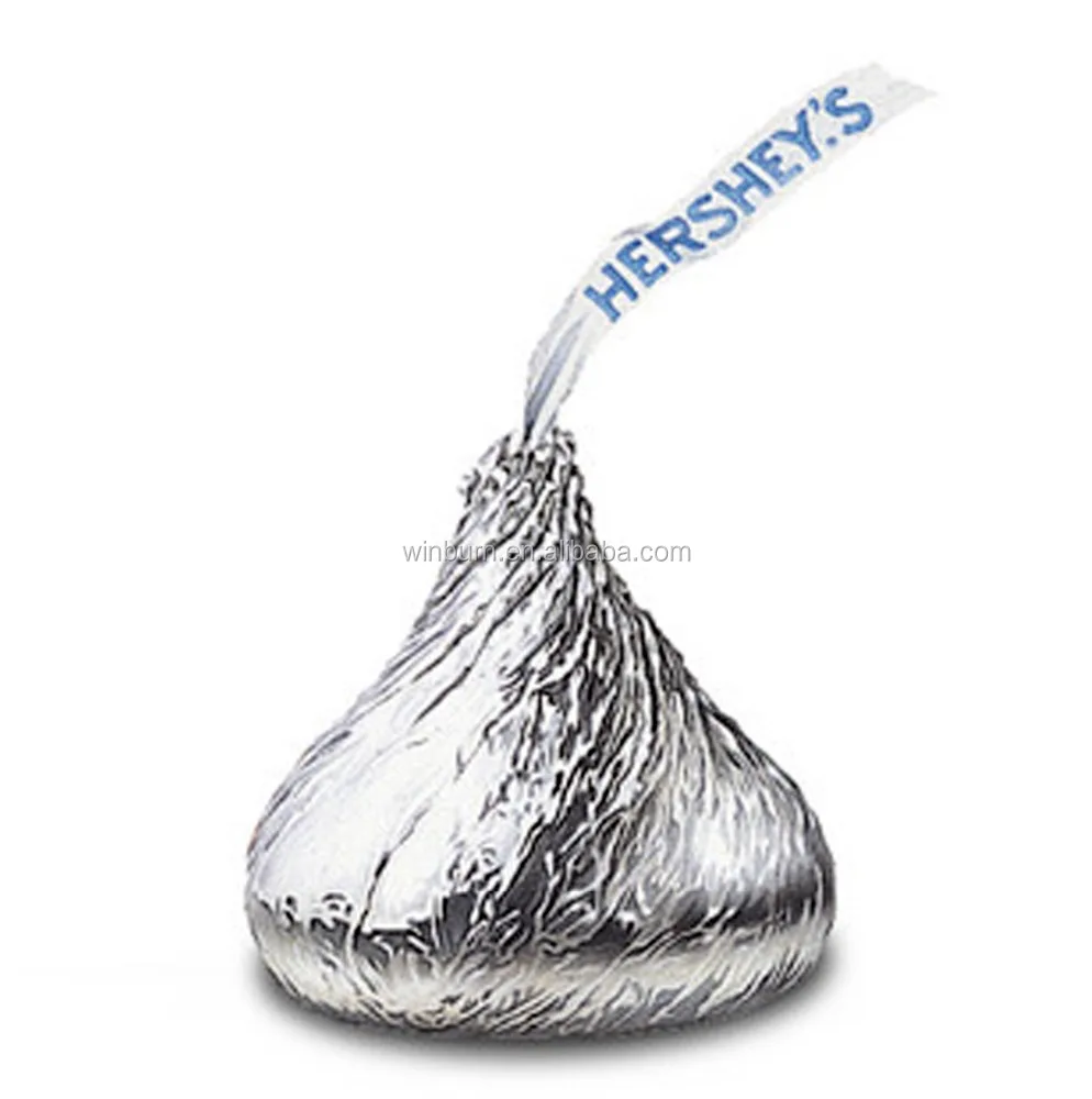 
Sliver colored chocolate wrapping aluminum foil paper for food 