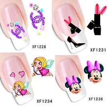 nail art stickers the women s love decals beauty sticker reine des neiges adesivi unghie