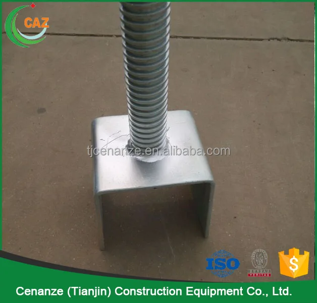 
Swivel Adjustable Scaffolding U Head Base Jack 