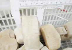 Замороженная расческа в виде ручки с мясом