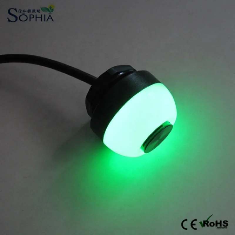 Sophia 50mm led dome indicator light with siren