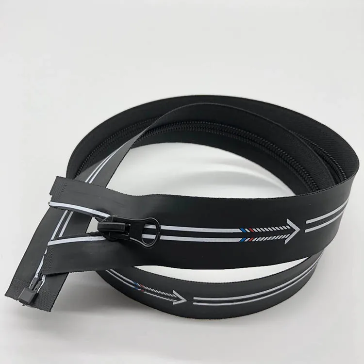 New Design Customized logo 2019  waterproof airtight zipper3# 5# 7# YIwu factory  wholesale zips