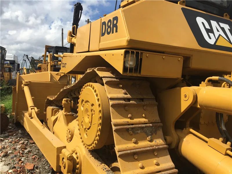 Used Cat D8r Crawler Bulldozer Cat d8 series dozer with Ripper Winch