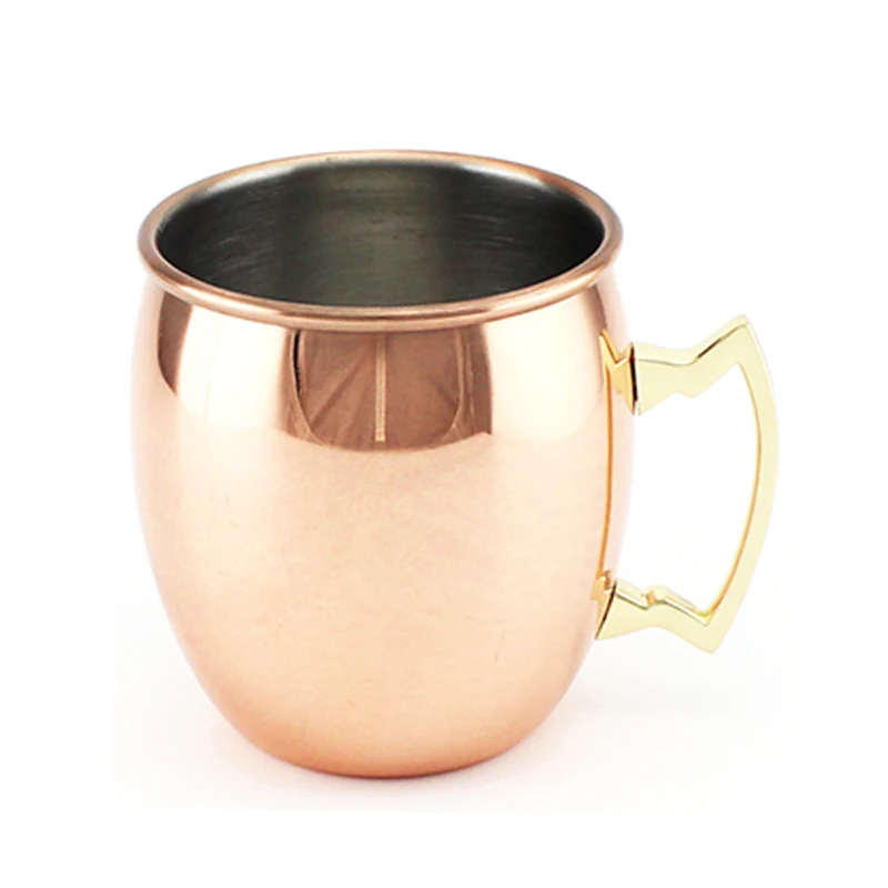 Custom Logo  stainless steel Moscow Mule Mugs  Copper