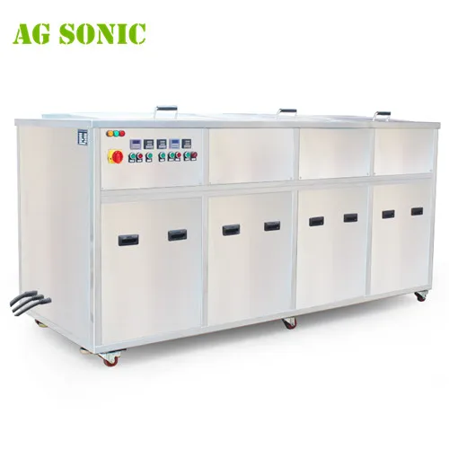 Rust Proof Large Ultrasonic Cleaning Tank With Ultrasonic Rinsing Tank Drying Chamber