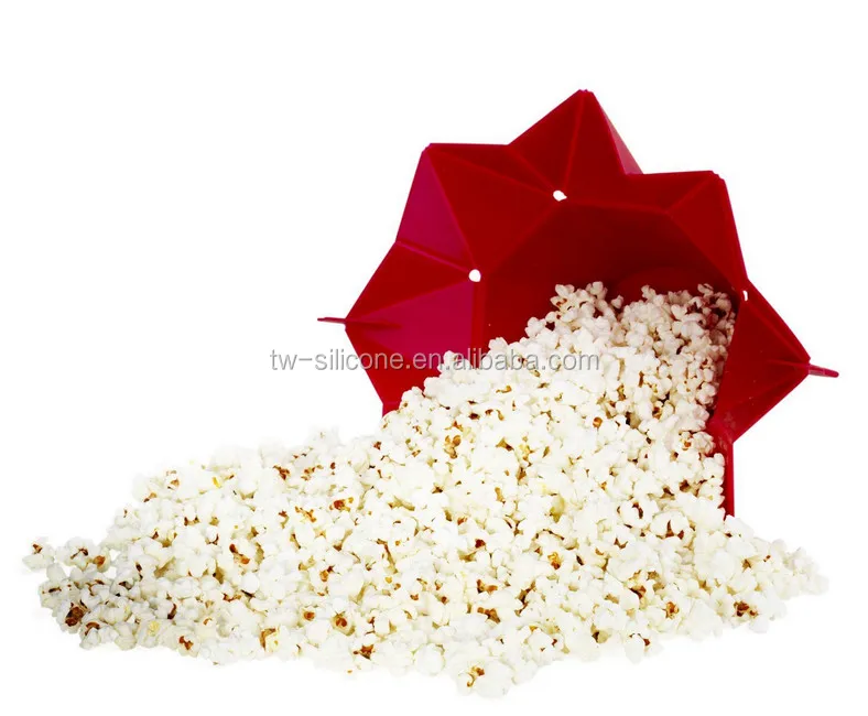 Newest Healthy Microwave Silicone Popcorn Popper Maker