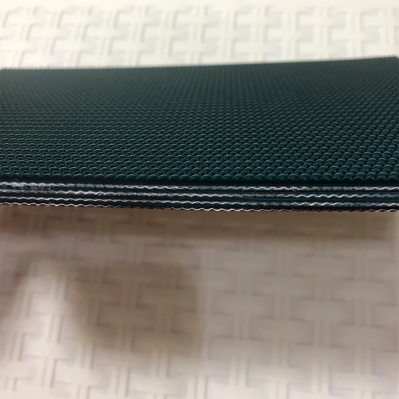 High Quality Marble Ceramic Industrial Pattern Pvc Manufacturer/Heat resistant/black/9mm/wedge Conveyor Felt Belts