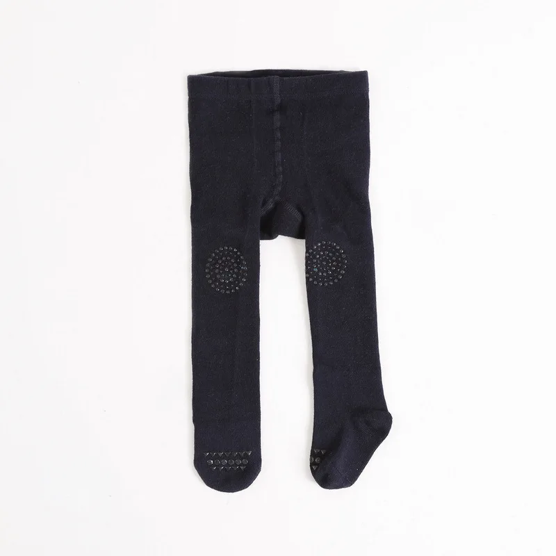 
2019 hot sale organic cotton girl knit anti slip baby girl tights leggings baby pp pants 