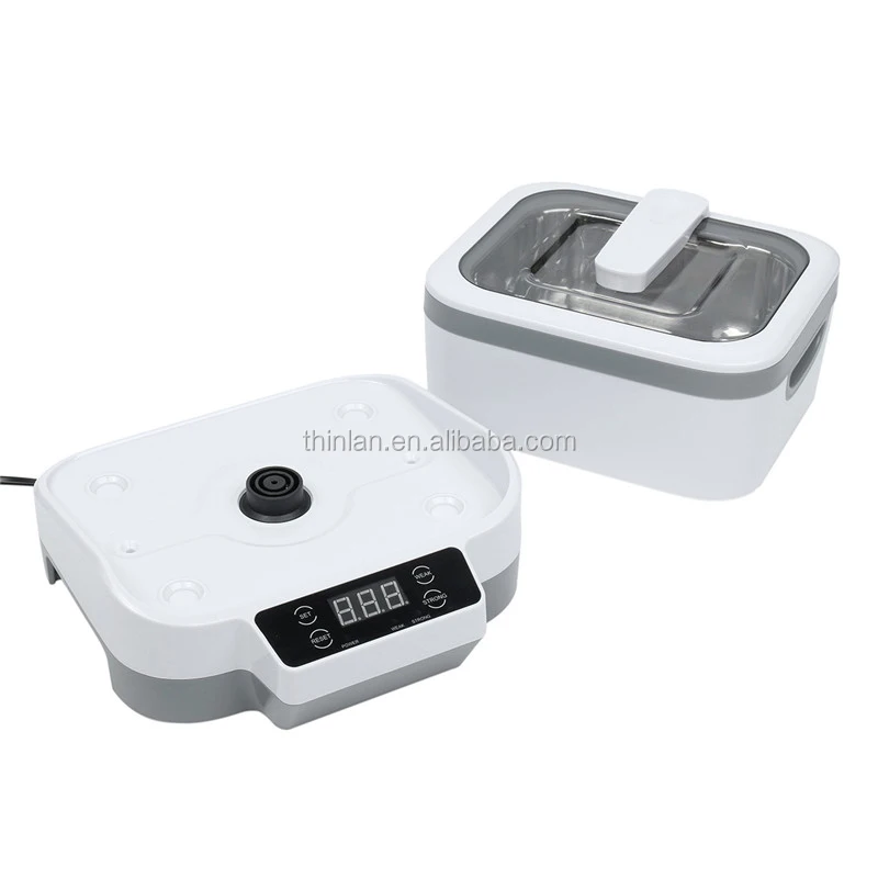 Home Use Ultrasonic Cleaner Denture CD Holder Watch Jewelry Washing Machine Ultrasonic Fruit Vegetable Cleaner JP-1200 42kHz