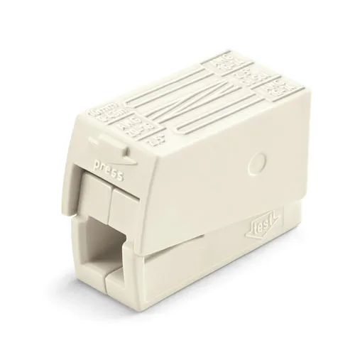 Оригинальные двухпроводные разъемы освещения Wago 224 -112 для проводки 0,5-2, 5 мм2