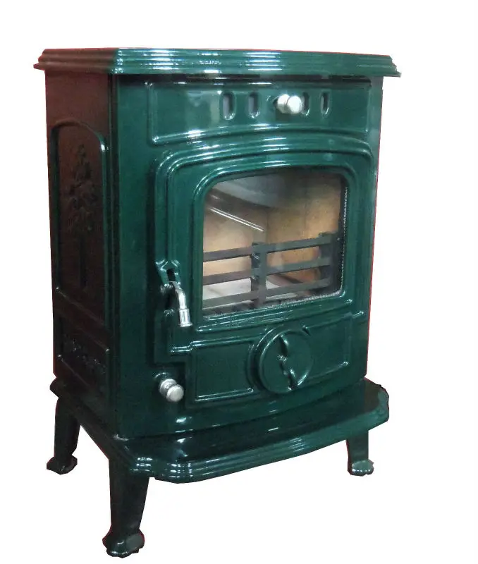 cheap cast iron wood burning fireplace, corner freestanding wood stove, modern designed stove