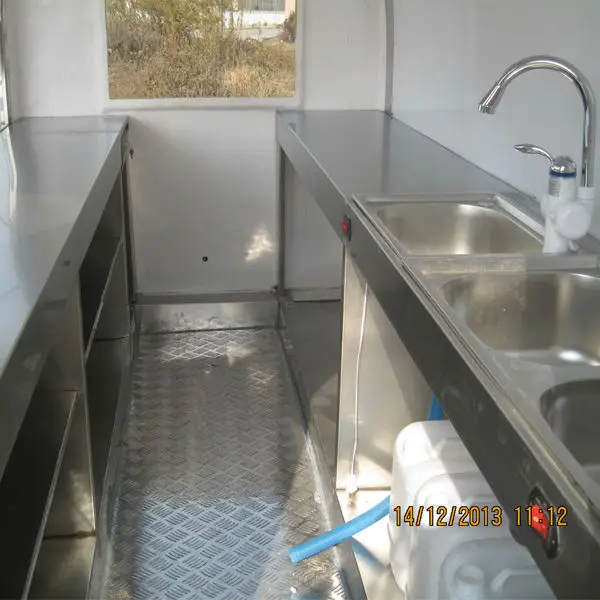 JX-FR280B Portable Container Vending Mobile Coffee Shop Booth Kiosk with Wheels