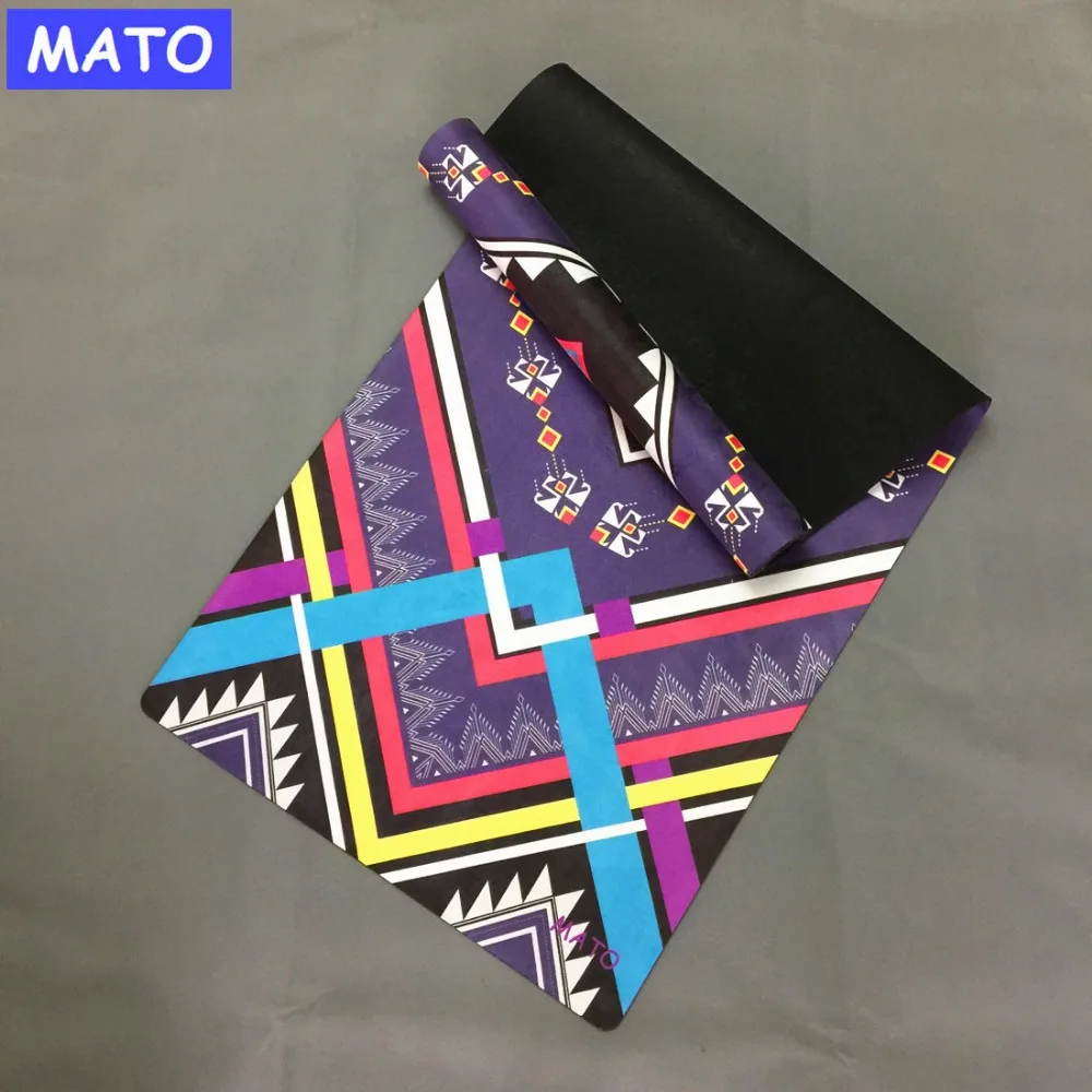 
MATO Non slip coating Zenergy Yoga Mat for Yoga Mat Factory 