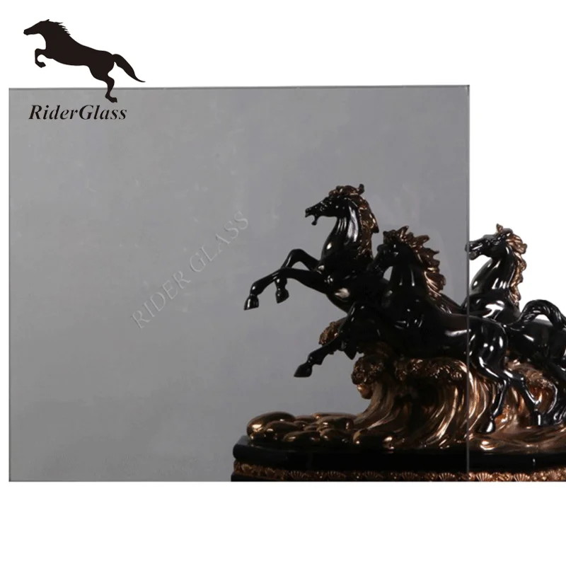 4mm 6mm Dark Grey Bronze Tinted Float Glass