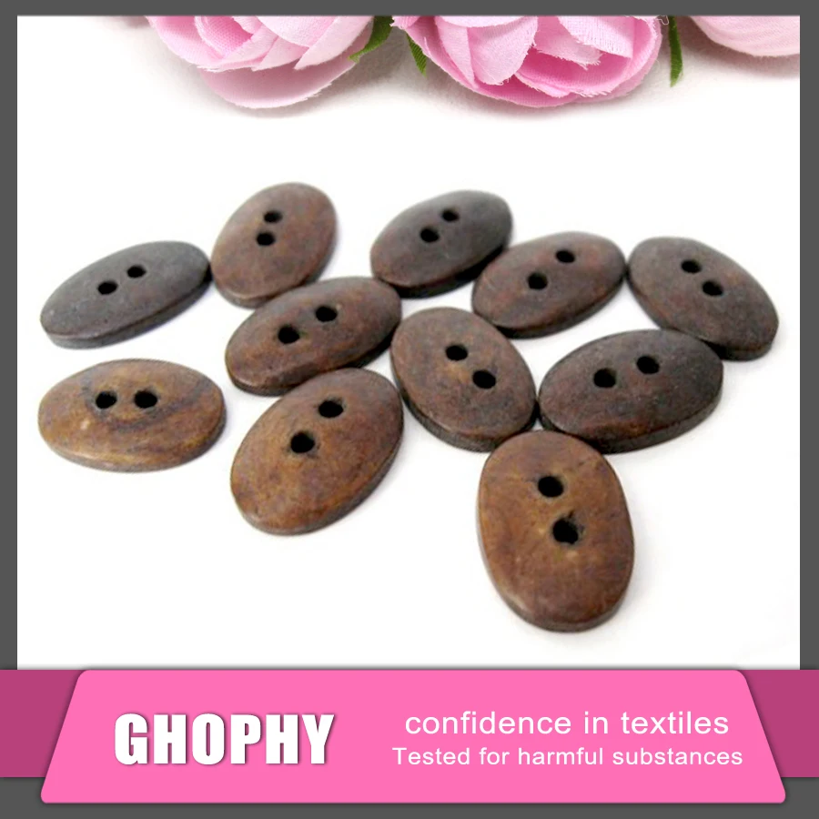 Custom buttons, buffalo horn bone button for clothes