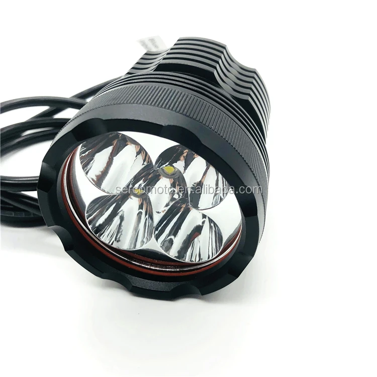 Motorcycle Black Projector Daymaker Hid Led Light Bulb Headlight for big bike