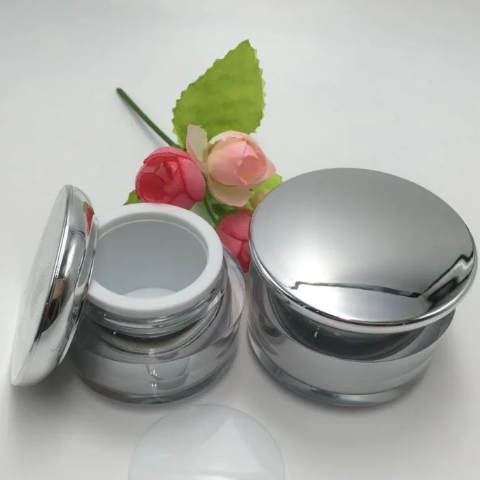 
Fancy design cosmetic jars for cream package 