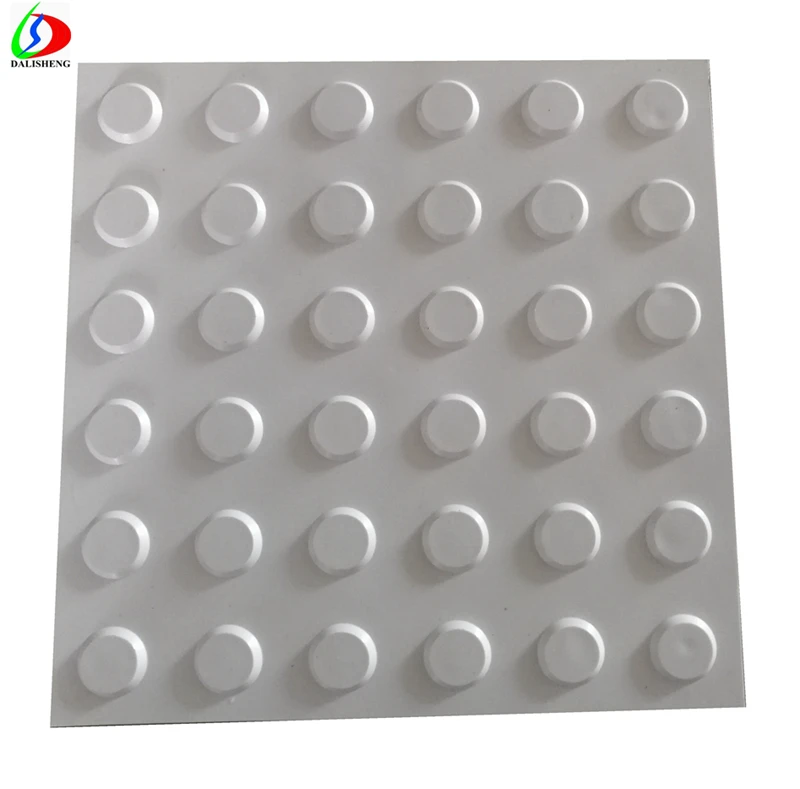
Rubber Floor Mat Pedestrian Crossing Tactile Paving on stick 