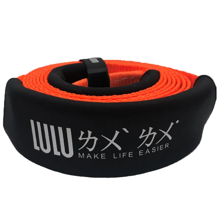 Off Road Snatch Strap Car Towing Strap Winch Strap Tow Strap 4X4