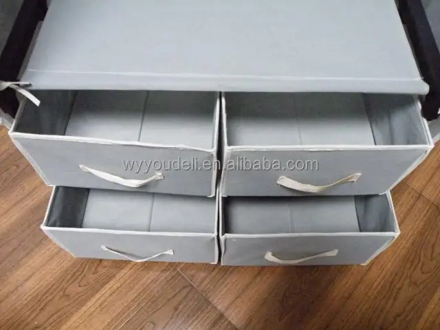 manufacturer PEVA door clothes cabinet plastic joint with drawer
