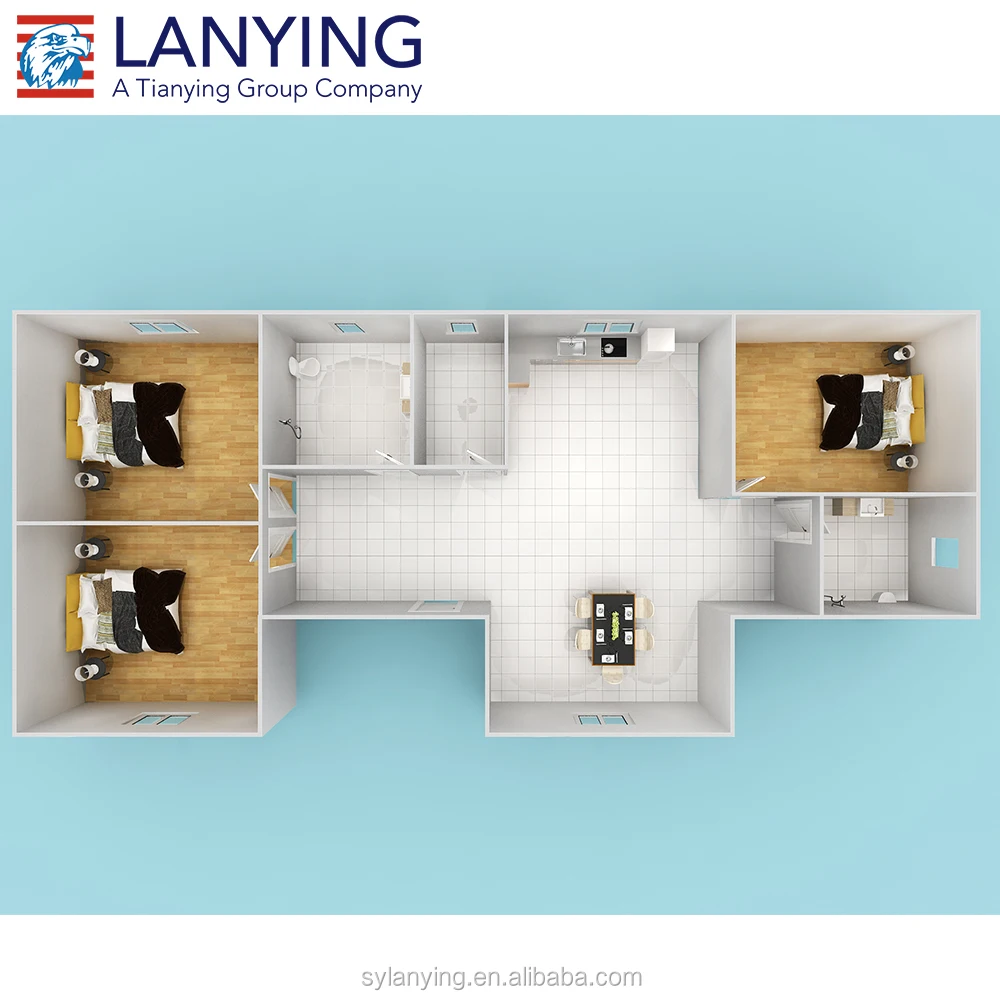 Fast Installation Prefab Houses Prefab Warehouse