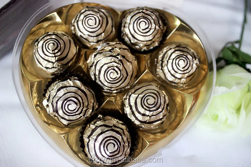 Factory printed colorful embossed food grade gold aluminum foil for chocolate candy wrapper