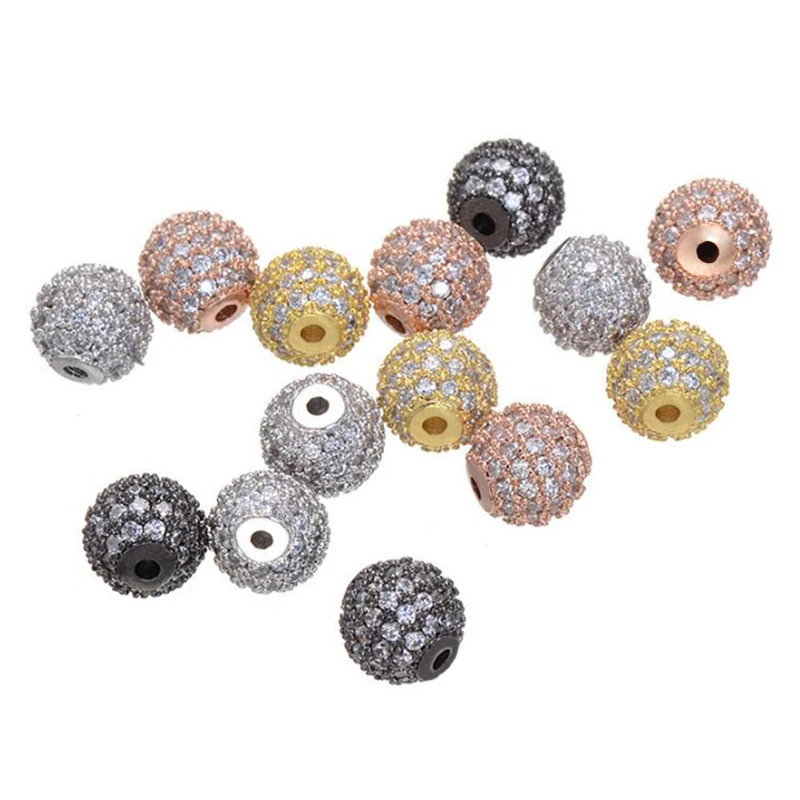 Accessories for bracelet making large hole gold fashion charm bead spacers jewelry making beads wholesale bead suppliers