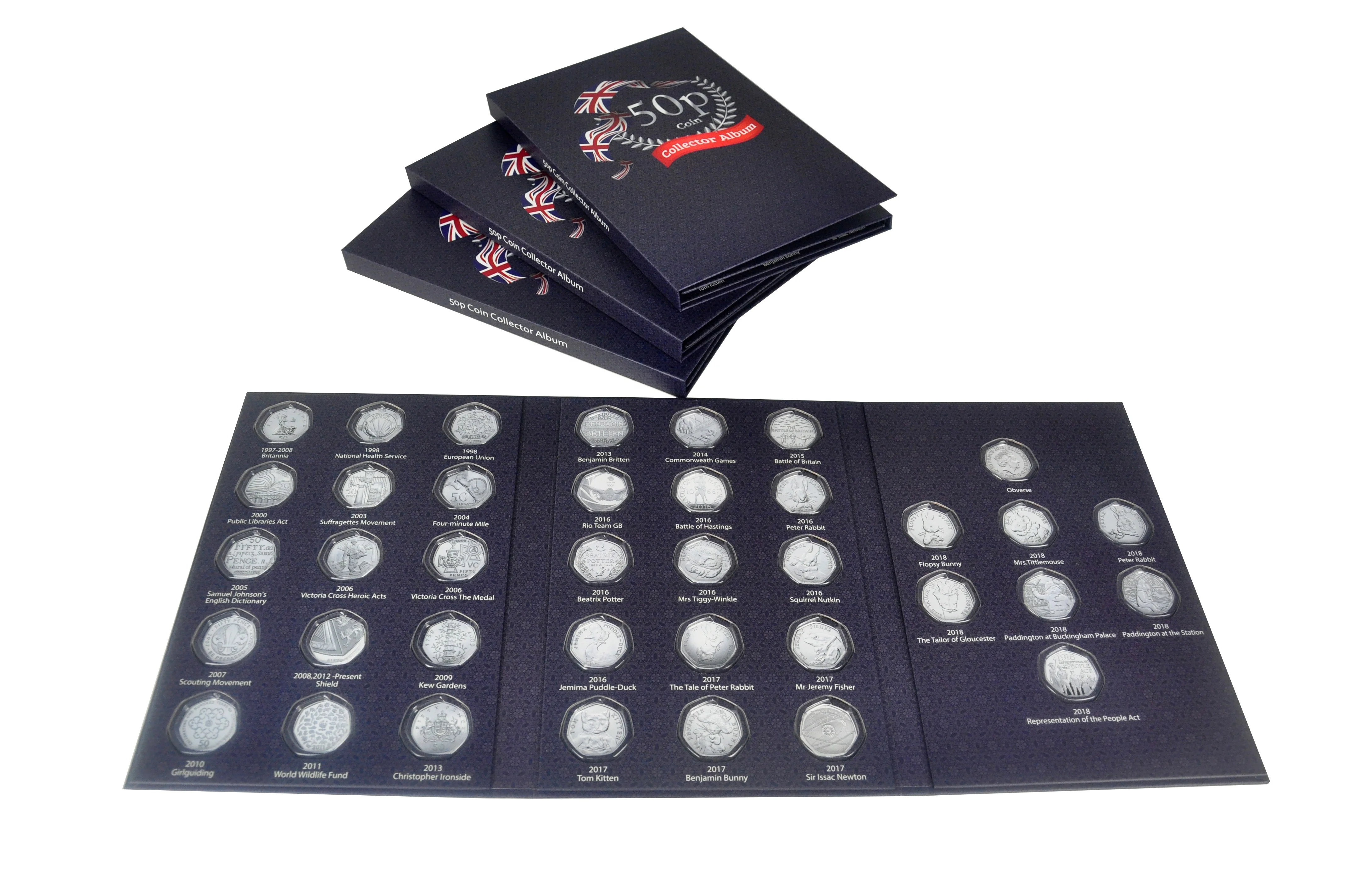 50p  All Coin Collector  Album