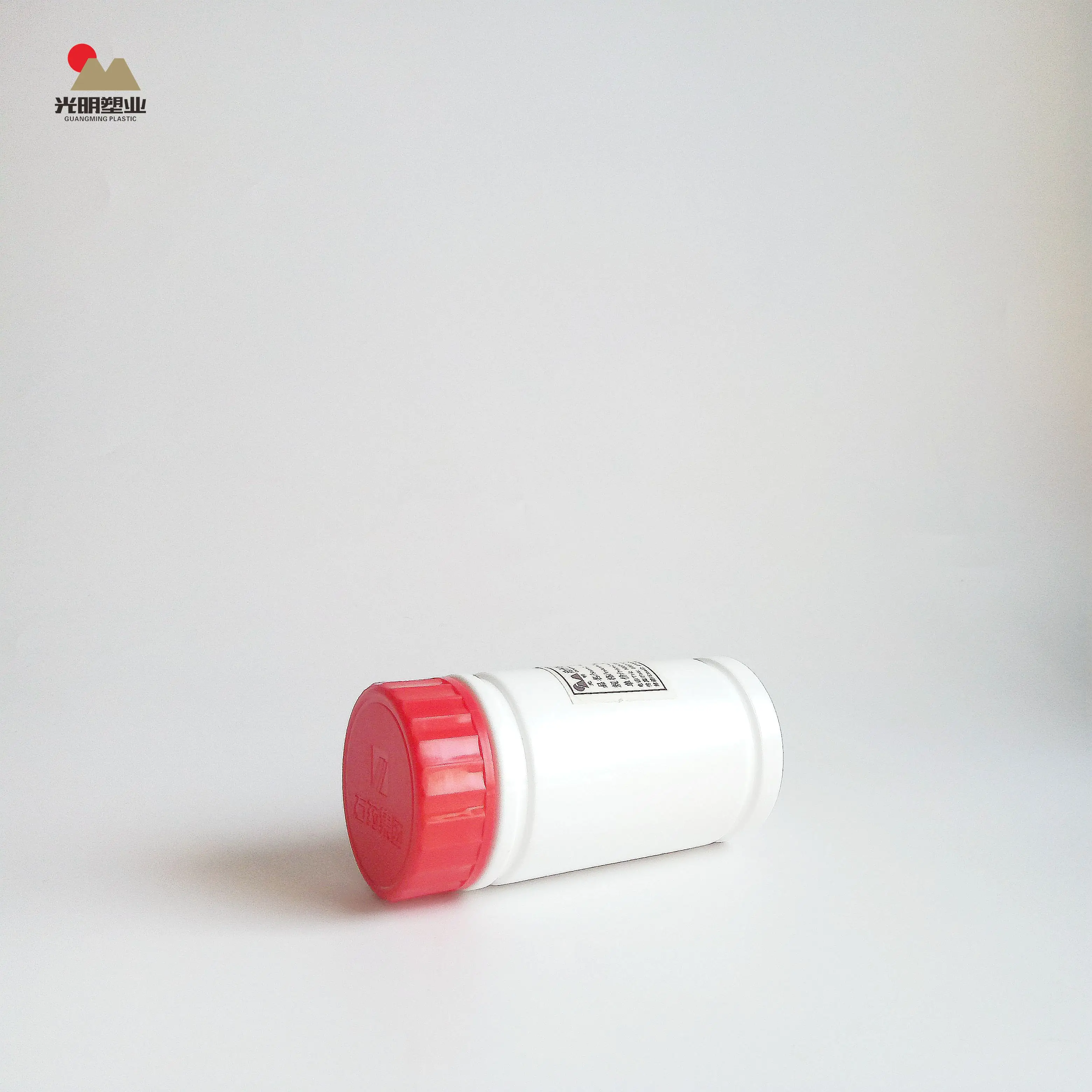 High quality empty 150ml White HDPE  Plastic Bottle medicine Container