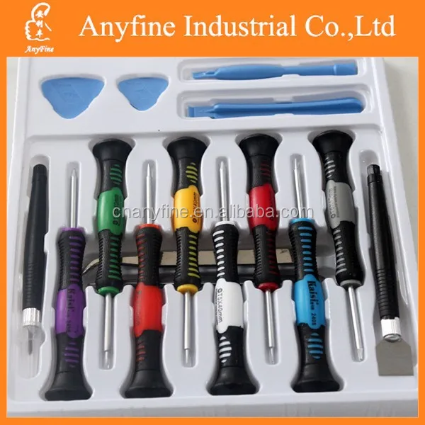Hot Sale cell phone repair screwdriver set Non Slip Design Versatile Screwdrivers Set For iPhone 4 4S 5 For Samsung