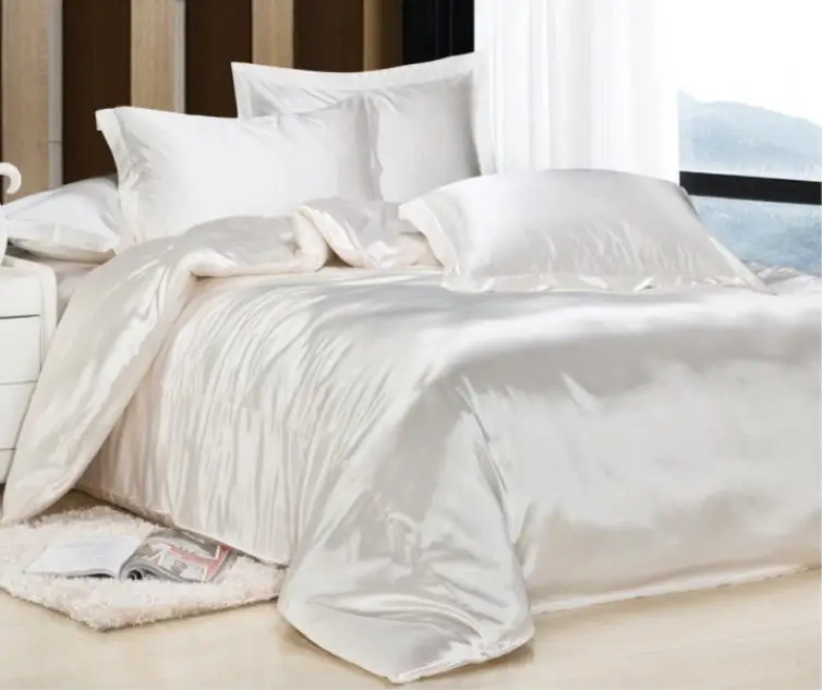 
pure 00% Mulberry Silk Home Bedding Sheet 