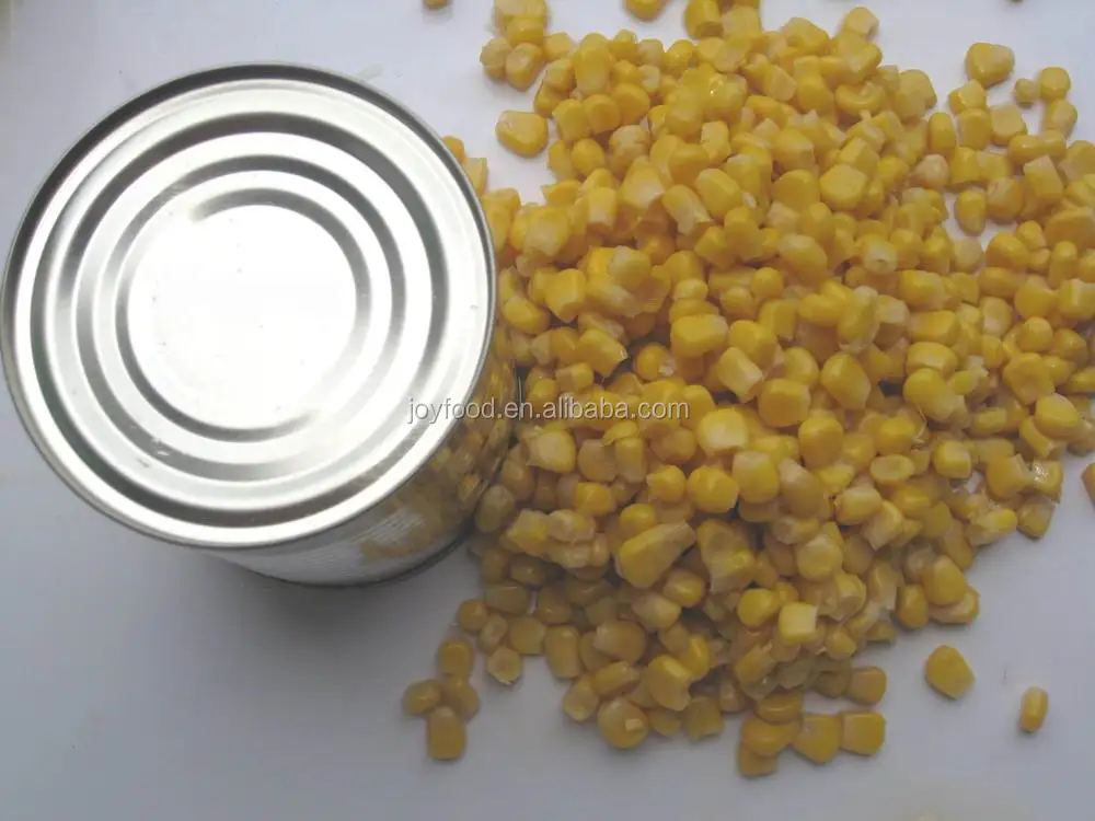 
types of Canned sweet corn from China 