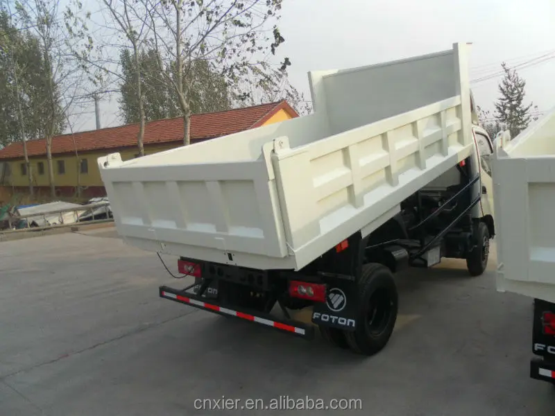 Brand new low price RHD FOTON dump truck tipper