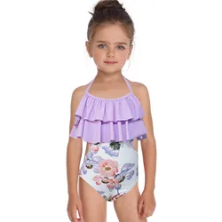 Wholesale One Piece Baby Cover Ups Custom Swimwear For Girl