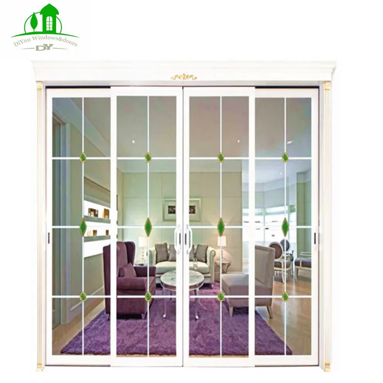 Factory Price Aluminum Glass Exterior French Door for Living Room