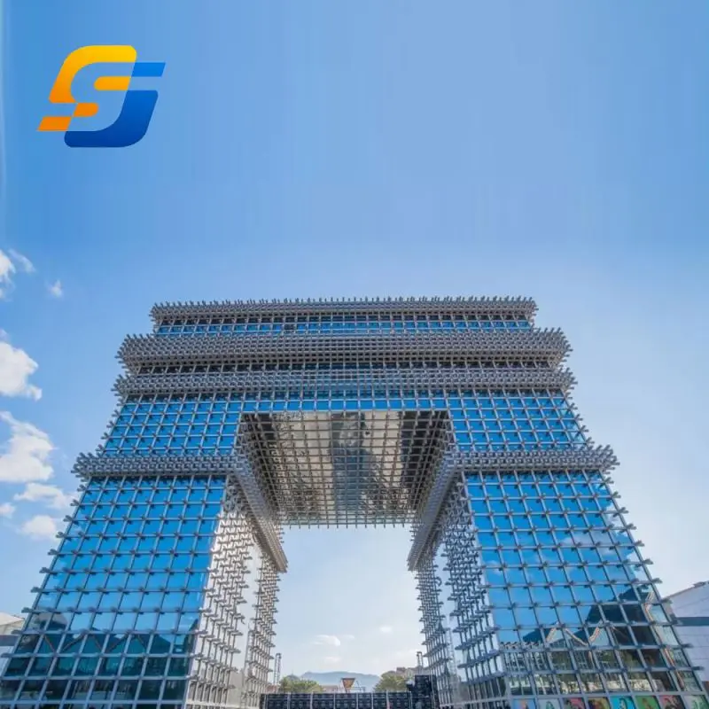 Manufacturers Safety Solid High Rise Steel Frame Structure Building Construction