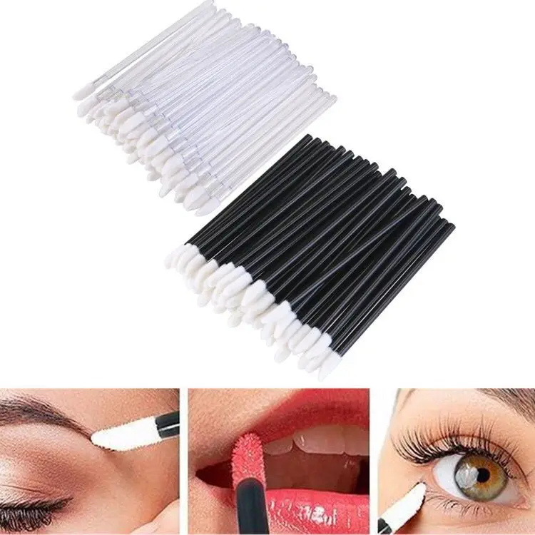 Cheap Disposable FLOCKED LIP GLOSS Sponge Tip Make Up Applicator