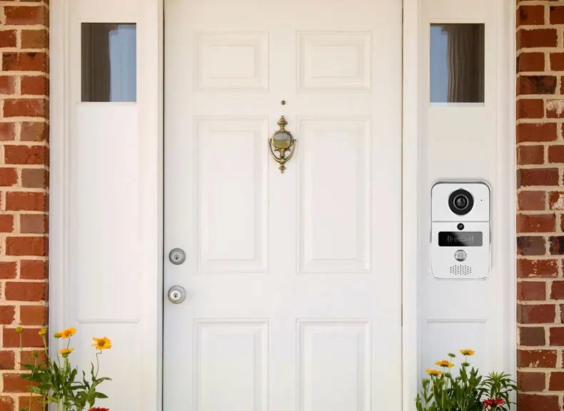 
H.264 smart home WiFi video door bell, 2.4G wireless video door phone with RFTD card, wireless unlock 
