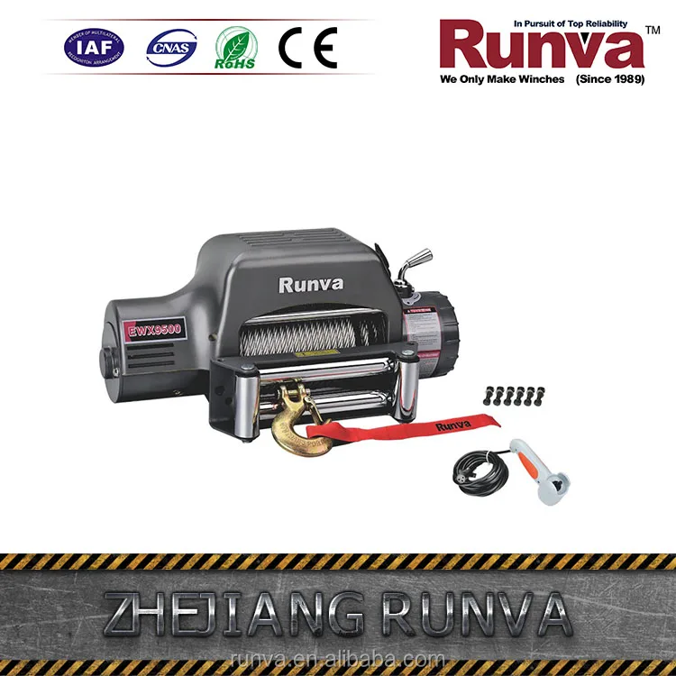 Runva продажи завода стабильный потянув 4x4 Off Road 9500lbs лебедки
