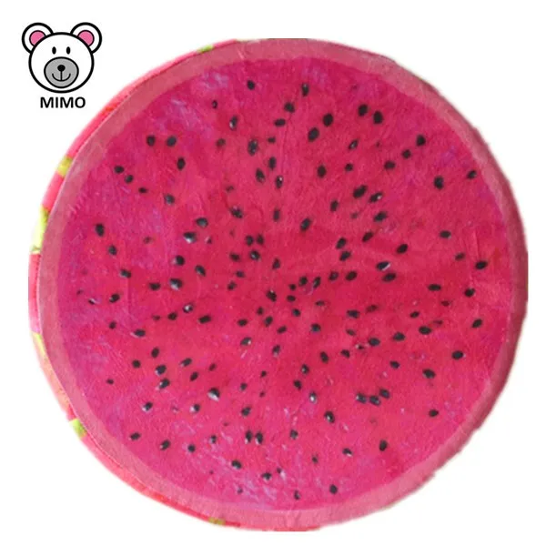 Creative 3D fruit cushion cushion watermelon plush toy kiwi sofa pillow pillow