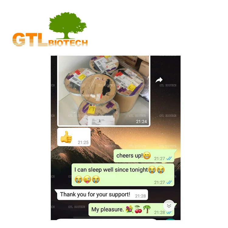 
GTL BIOTECH Manufacturer Supply Pure S-Adenosyl Methionine Powder CAS 485-80-3 SAM-E CAS 29908-03-0 