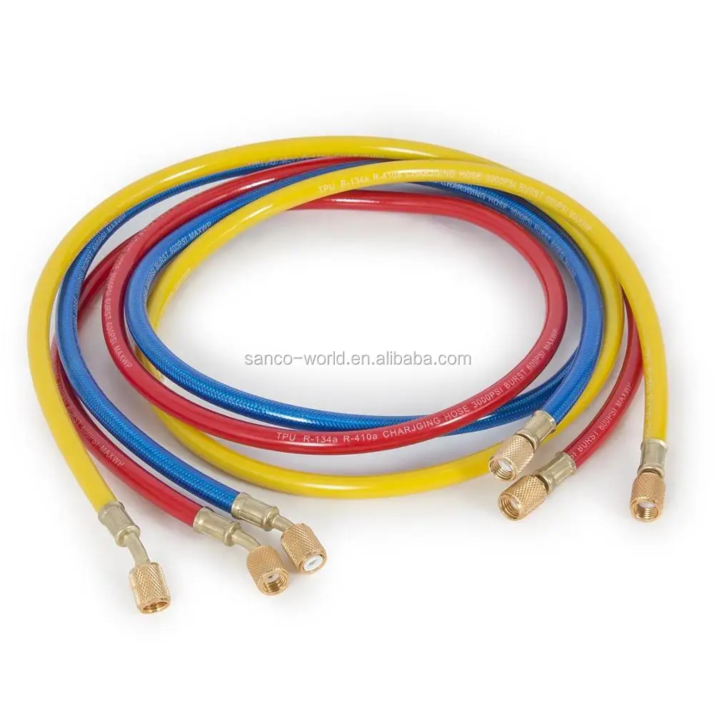 
HVAC A/C Refrigeration Kit - Diagnostic R12 R22 R134a R410A - w/ Case 