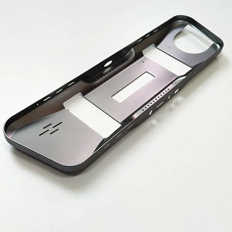 Customized stamping and stretching of aluminum alloy shell of driving recorder