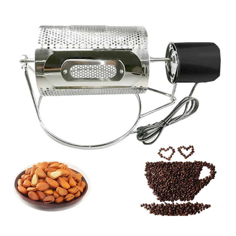 Industrial used coffee roasting equipment almond cocoa bean roaster